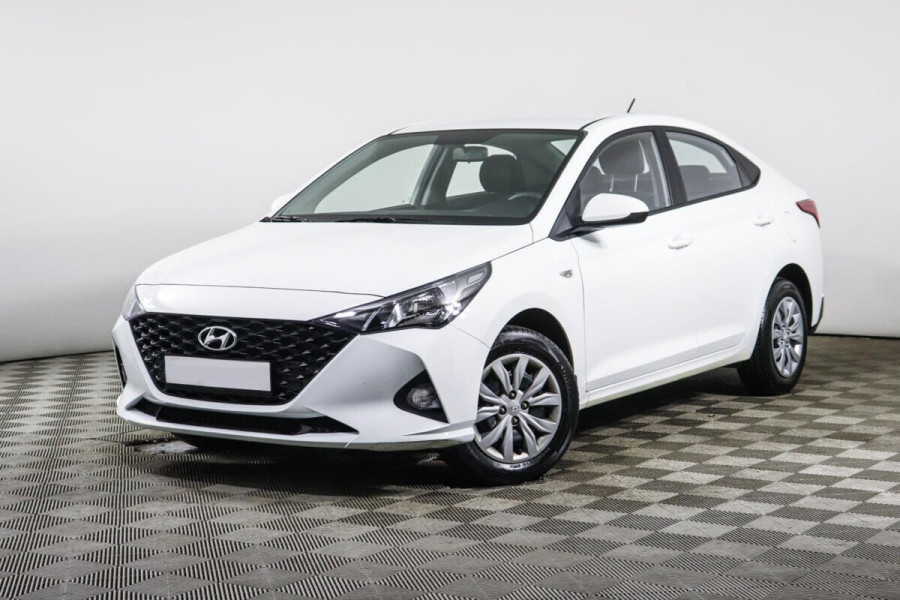 Автомобиль Hyundai, Solaris, 2021 года, AT, пробег 102000 км