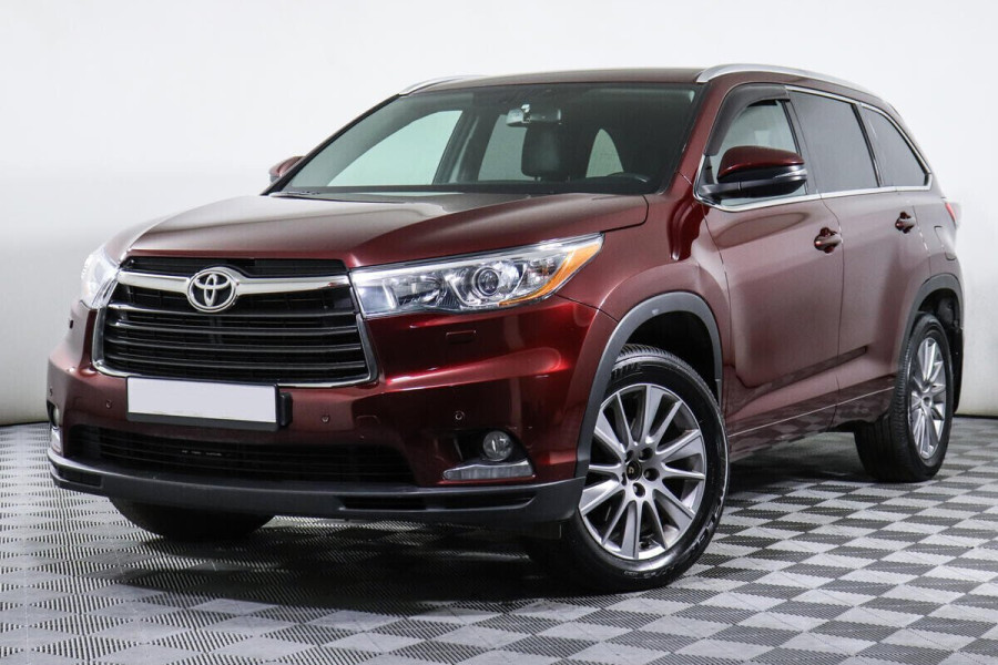 Автомобиль Toyota, Highlander, 2014 года, AT, пробег 99697 км