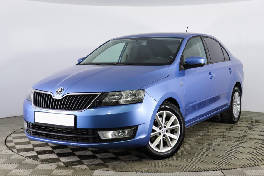 Автомобиль Skoda, Rapid, 2015 года, AMT, пробег 96826 км